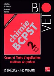 Cover of: Chimie BCPST, numéro 2 : Cours et application