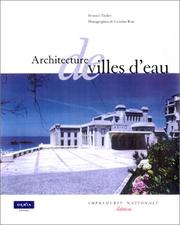 Cover of: Architecture de villes d'eau