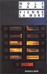 Cover of: Vienne la mort by Wolf Haas, Marie Reygnier