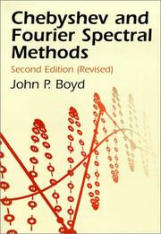 Cover of: Chebyshev and Fourier spectral methods