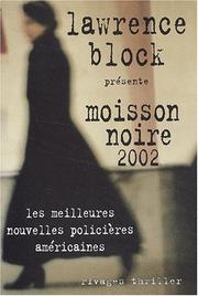 Cover of: Moisson noire 2002 : les meilleures nouv