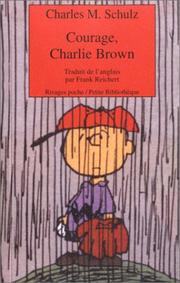 Cover of: Courage, Charlie Brown