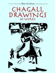 Cover of: Chagall Drawings: 43 Works (Dover Art Library)