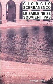 Cover of: Le sable ne se souvient pas