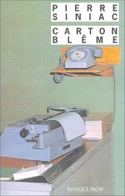 Cover of: Carton bleme