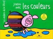 Cover of: Jouons avec les couleurs