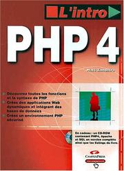 Cover of: PHP 4