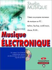 Cover of: Musique électronique