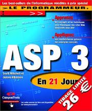 Cover of: ASP 3 en 21 jours by Scott Mitchell