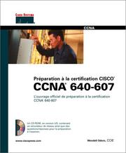 Cover of: Préparation à la certification Cisco CCNA 640-607 - 1 CD-ROM