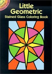 Cover of: Little Geometric Stained Glass Coloring Book