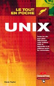 Cover of: UNIX by Dave Taylor