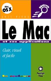 Cover of: Le Mac et ses applications