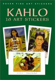 Cover of: Kahlo by Frida Kahlo