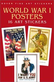 Cover of: World War I Posters:16 Art Stickers