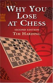 Cover of: Why You Lose at Chess