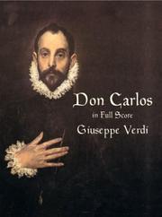 Cover of: Don Carlos in Full Score by Giuseppe Verdi