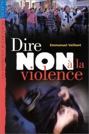 Cover of: Dire Non a La Violence