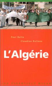 Cover of: L'Algérie