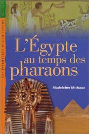 Cover of: L'Egypte au temps des pharaons