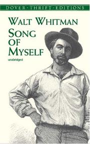 Cover of: Song of myself by Walt Whitman
