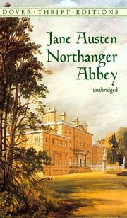 Cover of: Northanger Abbey by Jane Austen