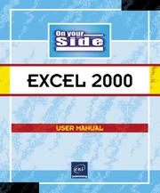 Cover of: Excel 2000: User Manual (On Your Side)