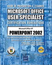 Cover of: Powerpoint 2002 (contient un CD rom) by 