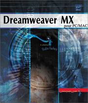 Dreamweaver MX pour PC/MAC by Christophe Aubry