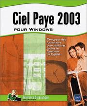 Cover of: Ciel Paye 2003 pour Windows