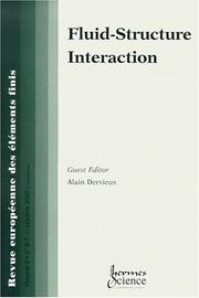 Cover of: Fluid-Structure Interaction (European Journal of Finite Elements)