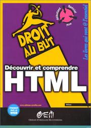 Cover of: Découvrir et comprendre le HTML