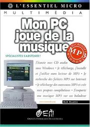 Cover of: Mon PC joue de la musique