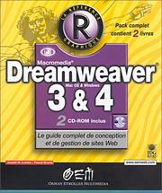 Cover of: Dreamweaver 3 et 4