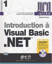 Cover of: Introduction à Visual Basic .net