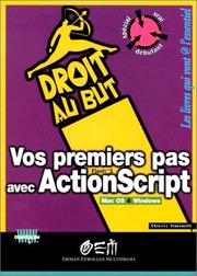 Cover of: Vos premiers pas avec ActionScript
