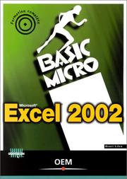 Cover of: Excel 2002 by Henri Lilen