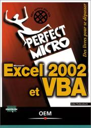 Excel 2002 et VBA by John Walkenbach