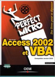 Cover of: Access 2002 et VBA