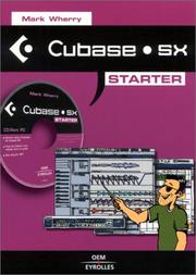 Cover of: Cubase SX Starter