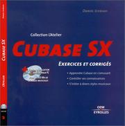 Cover of: Cubase SX : Exercices et Corrigés (1 livre + 1 CD-Rom)