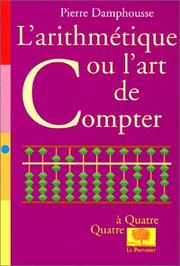 Cover of: L'Arithmétique ou l'art de compter