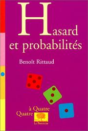 Cover of: Hasard et probabilités