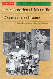 Cover of: Les Comoriens de Marseille : D'une mémoire à l'autre
