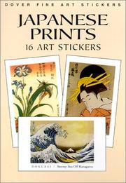 Cover of: Japanese Prints: 16 Art Stickers (Pocket-Size Sticker Collections)