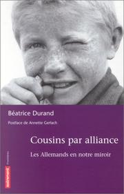 Cover of: Cousins par alliance  by Béatrice Durand