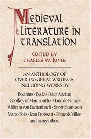 Cover of: Medieval literature in translation