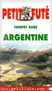 Cover of: Argentine by Guide Petit Futé