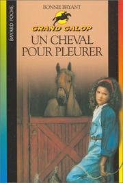 Cover of: Cheval pour pleurer nø607 nlle édition