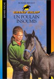 Cover of: Un poulain insoumis